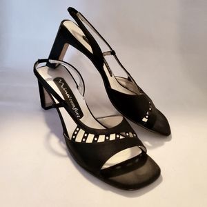 Nina Comfort Slingback Open Toe Dress Shoe